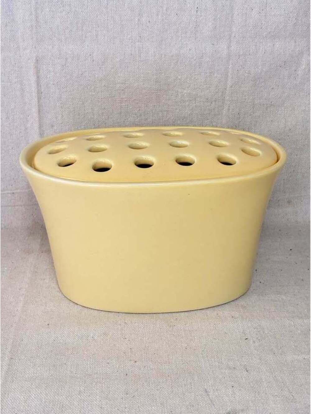 Southern Living at Home Ceramic Flower Frog Vase